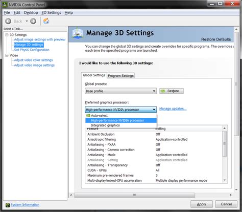 how do i access my graphics card control panel|graphics card control panel settings.